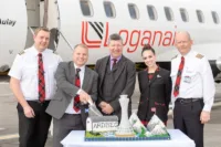 The airline opened new links between Scotland and Norway. Photo - Loganair