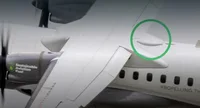 Aerial (circled) fits well on ATR 72-600