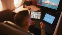 Press photo of Qatar wi-fi (Pic: Qatar Airways)
