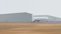 Render of the engine test facility. Credit: Brussels Airport