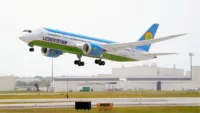 Uzbekistan Airways Boeing 787. Credit: Uzbekistan Airways